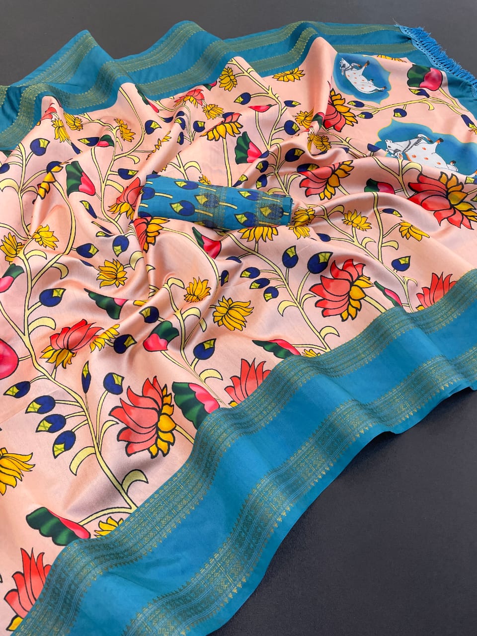 New arrivals in pichwai print sarees