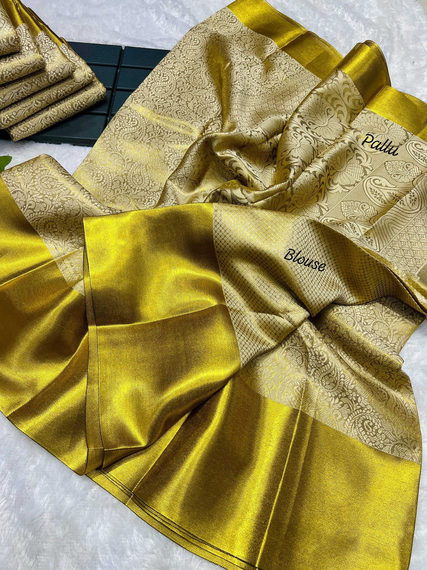 BRIDAL TISSUE KANIJIVARAM SILK sarees