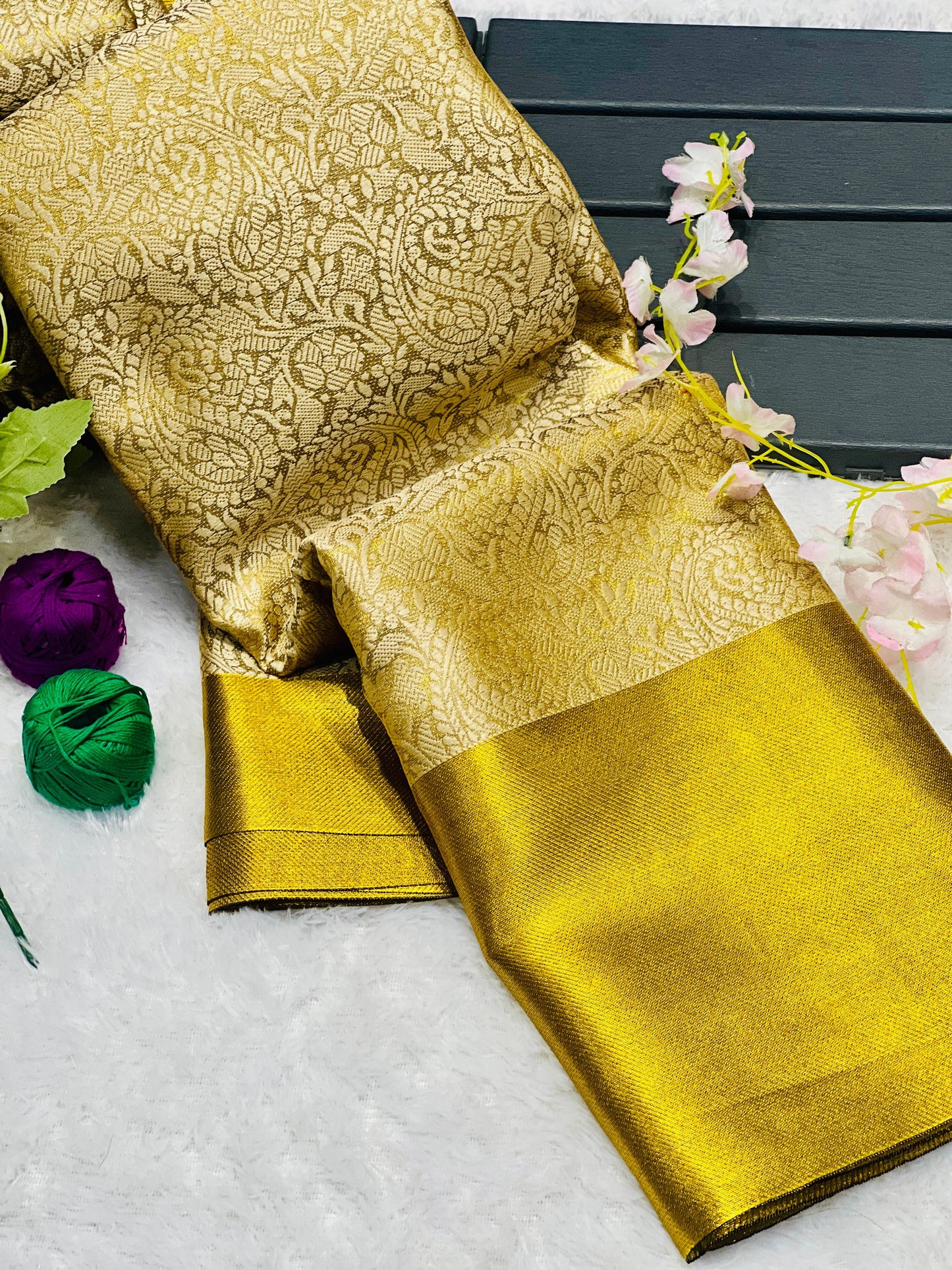 BRIDAL TISSUE KANIJIVARAM SILK sarees