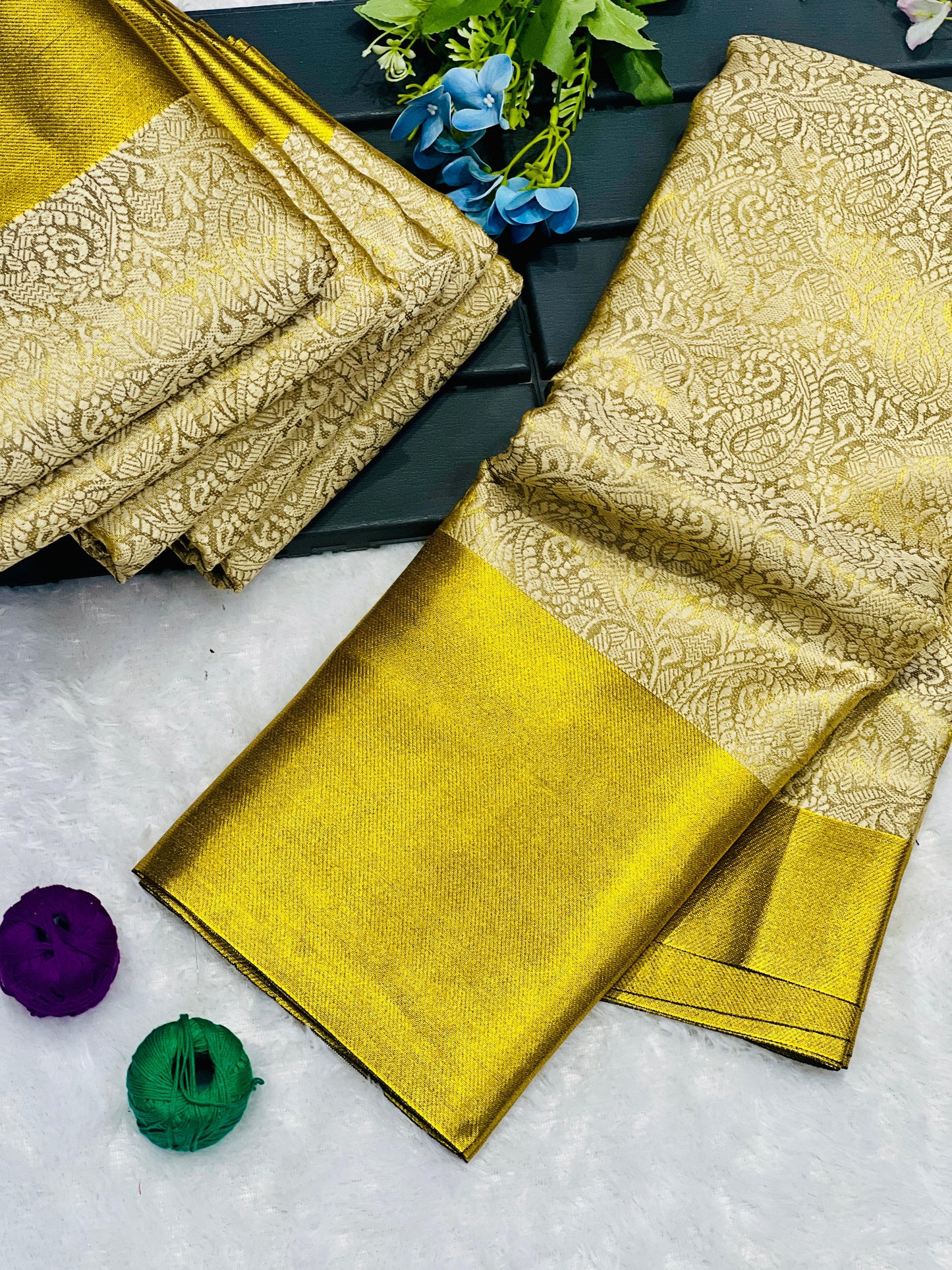 BRIDAL TISSUE KANIJIVARAM SILK sarees