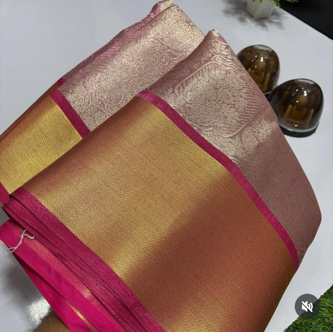 BRIDAL TISSUE KANIJIVARAM SILK sarees