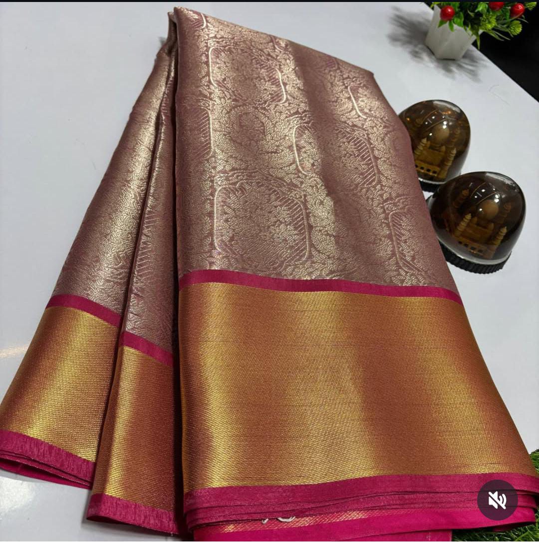 BRIDAL TISSUE KANIJIVARAM SILK sarees