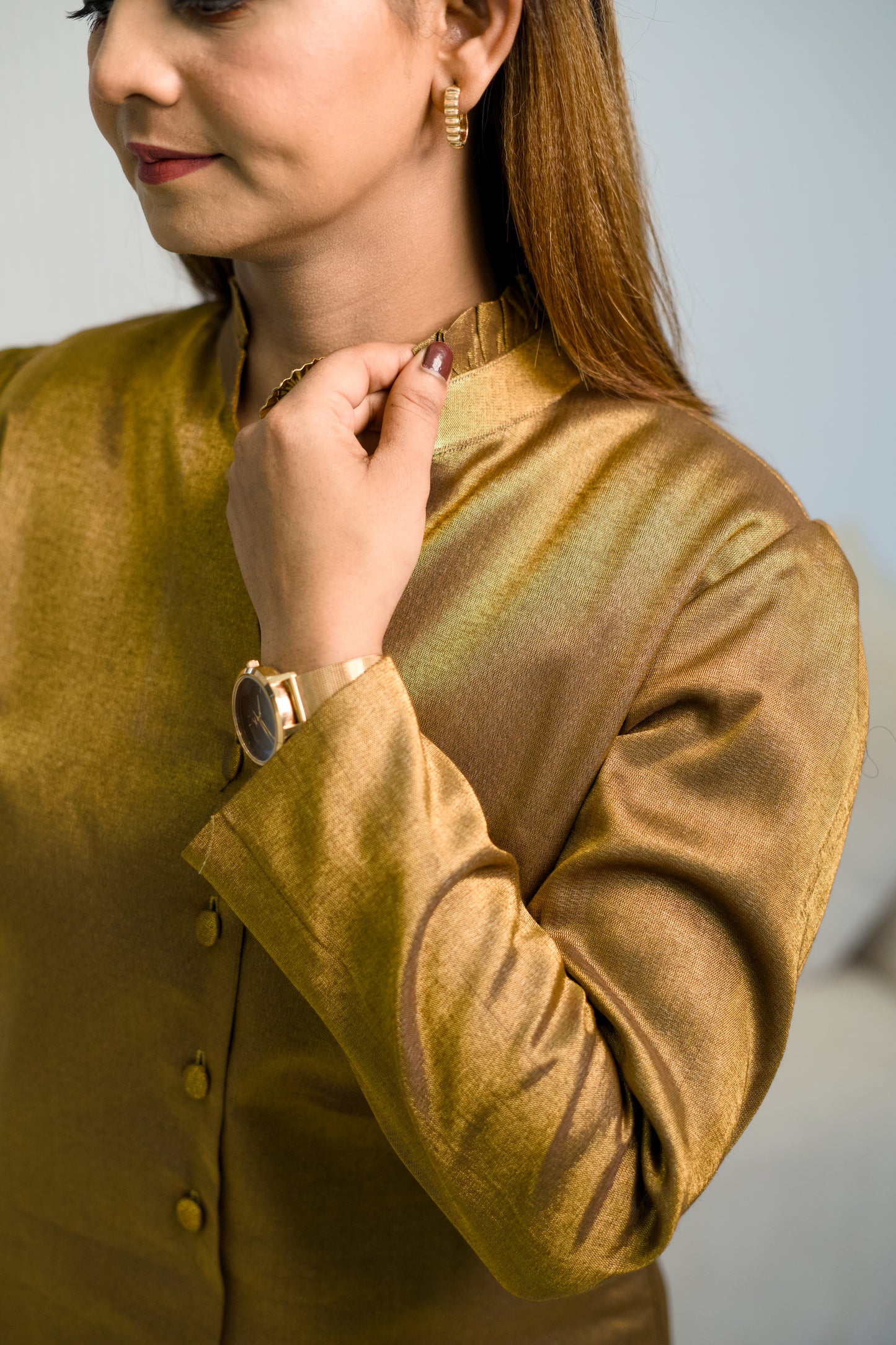 Power dressing, but make it golden