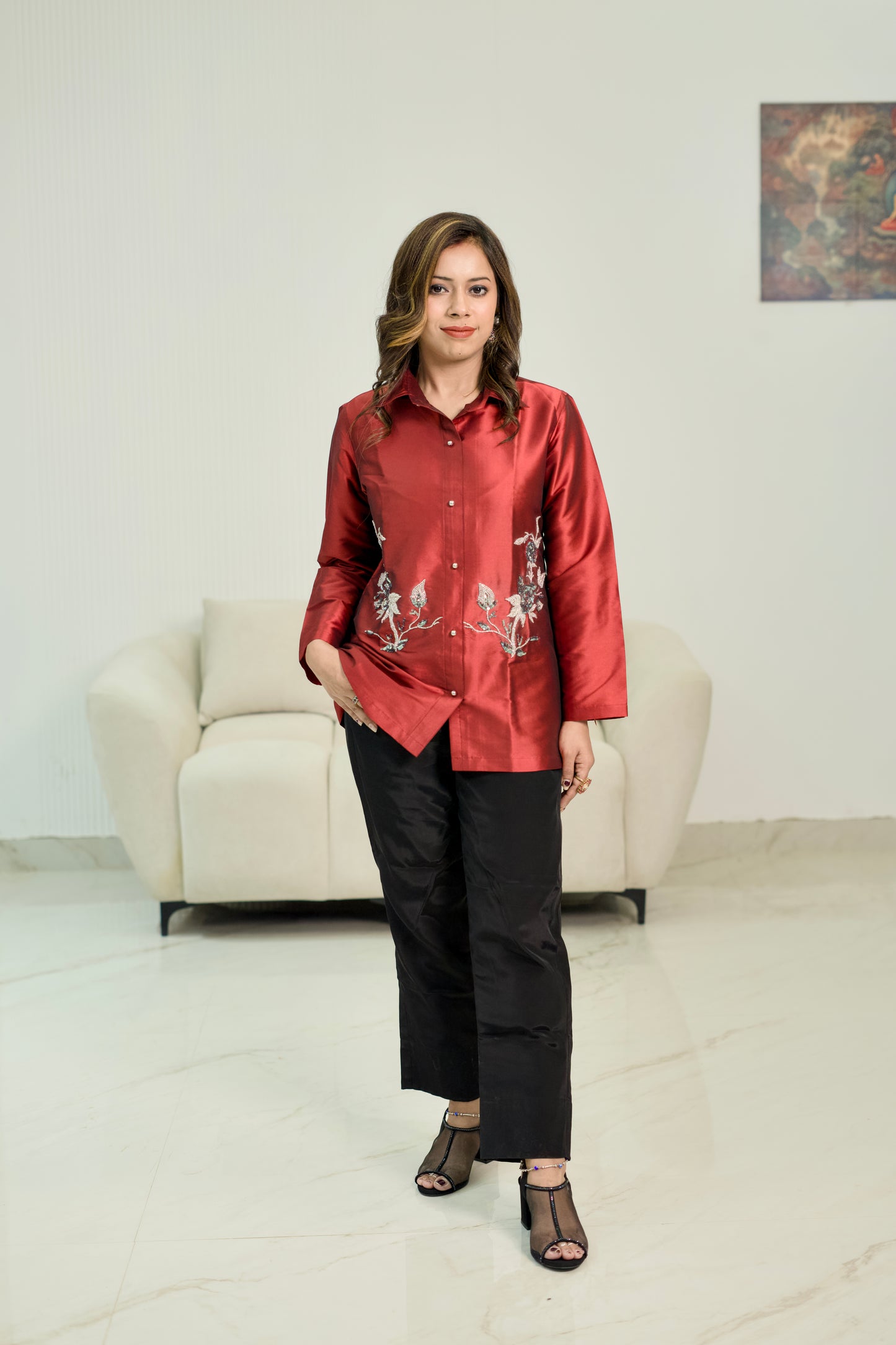 A timeless red that speaks confidence