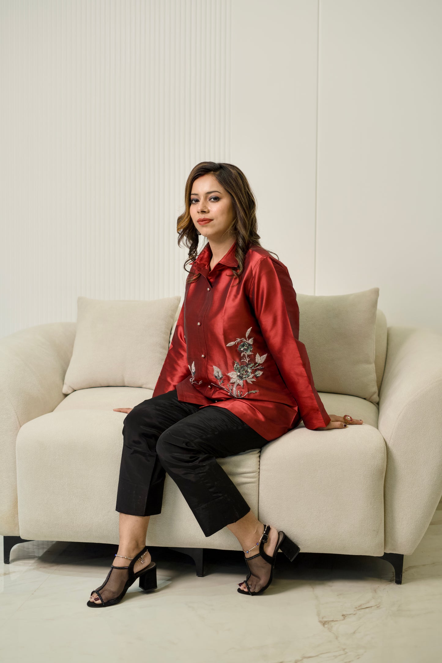 A timeless red that speaks confidence