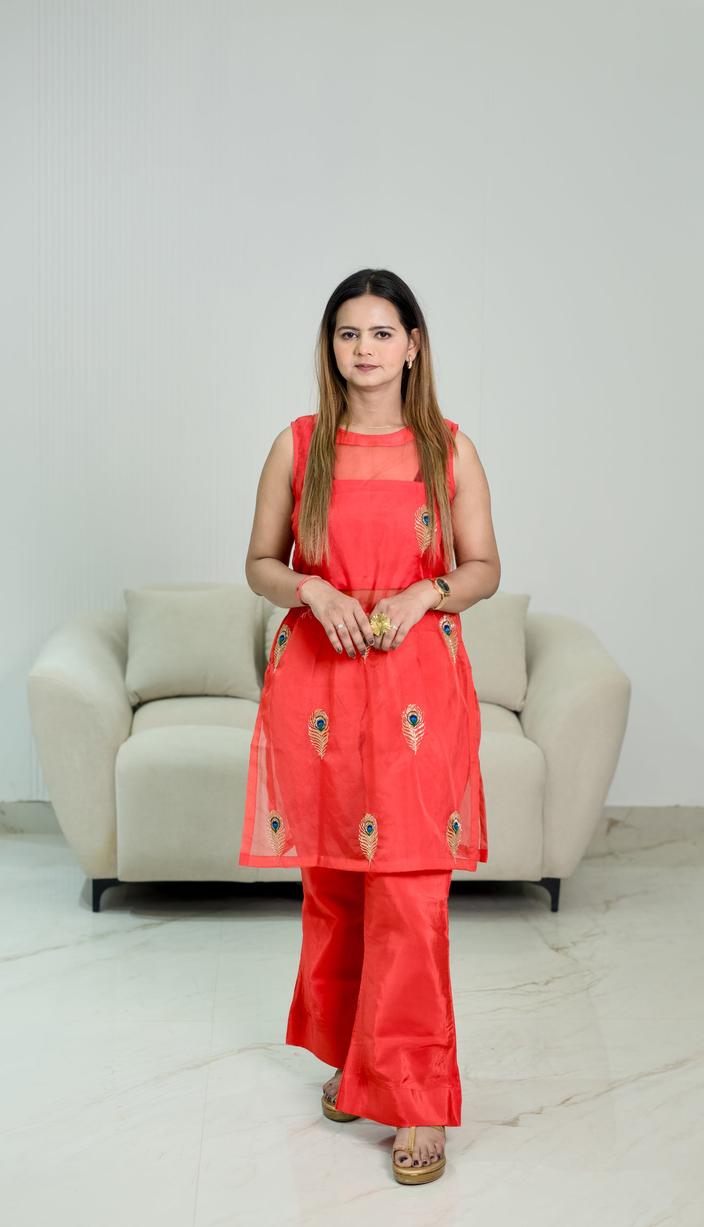 ❤️ Red Peacock Elegance ❤️