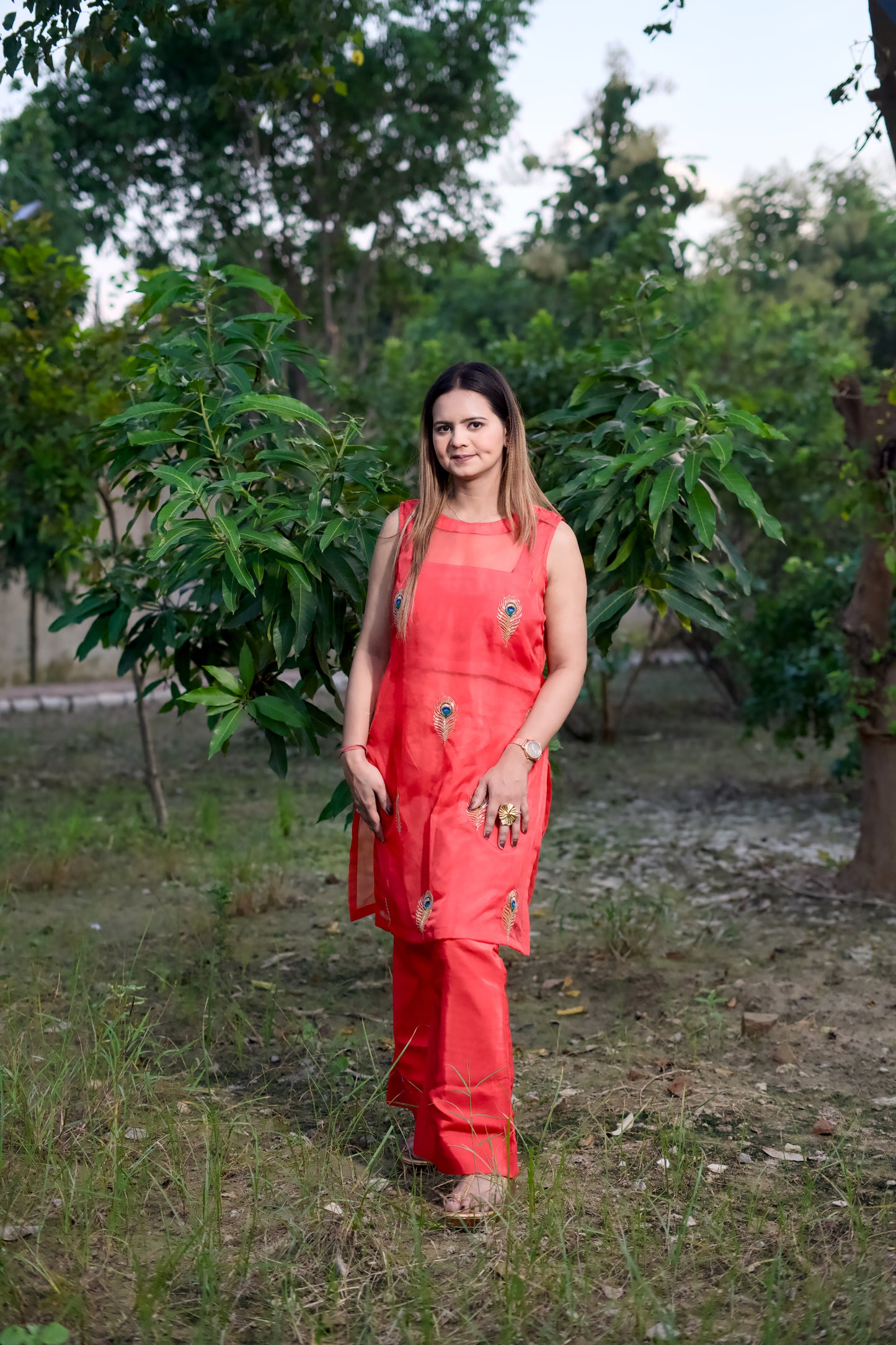 ❤️ Red Peacock Elegance ❤️