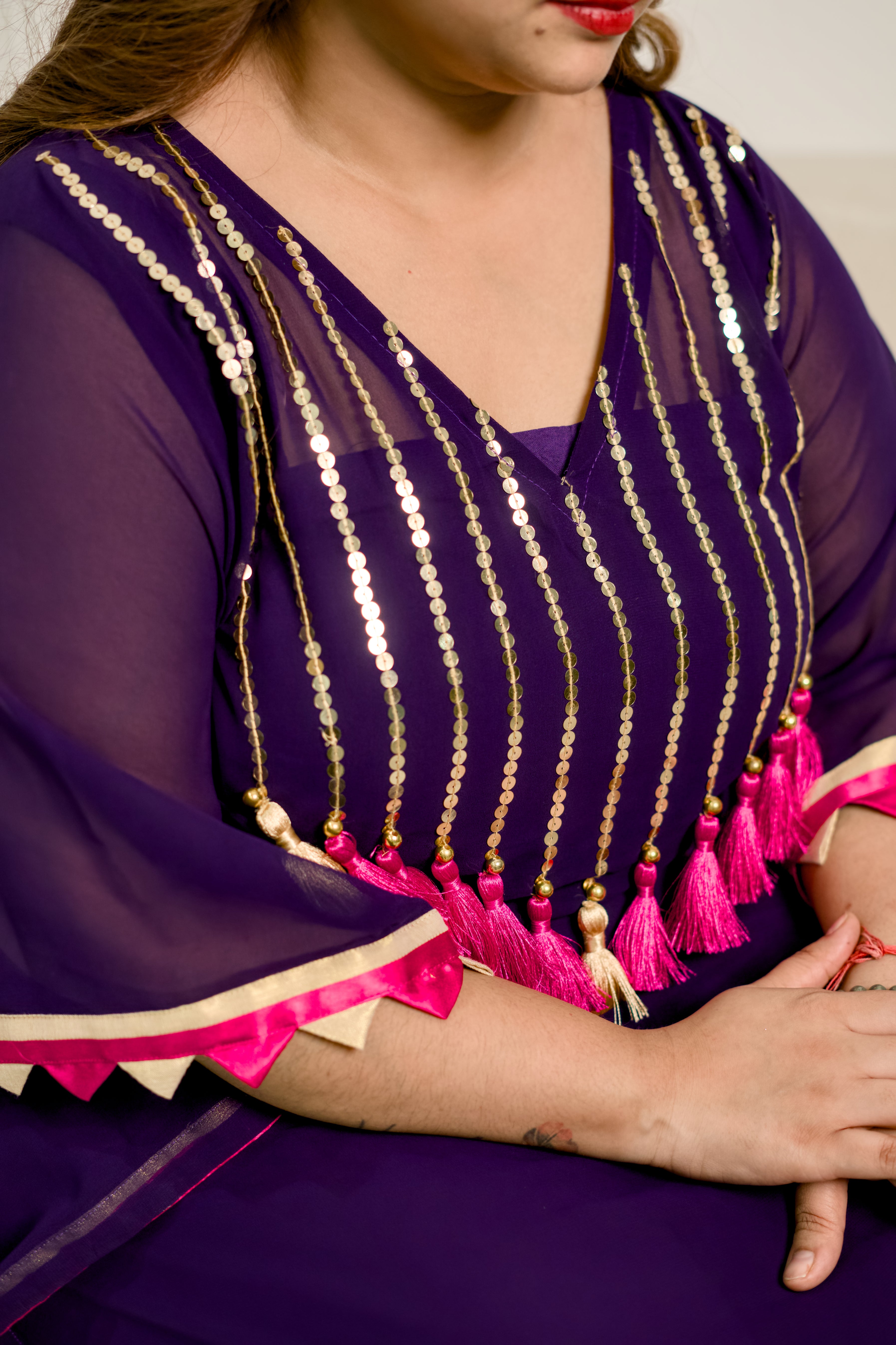 Comfy & Chic Purple Katan Set