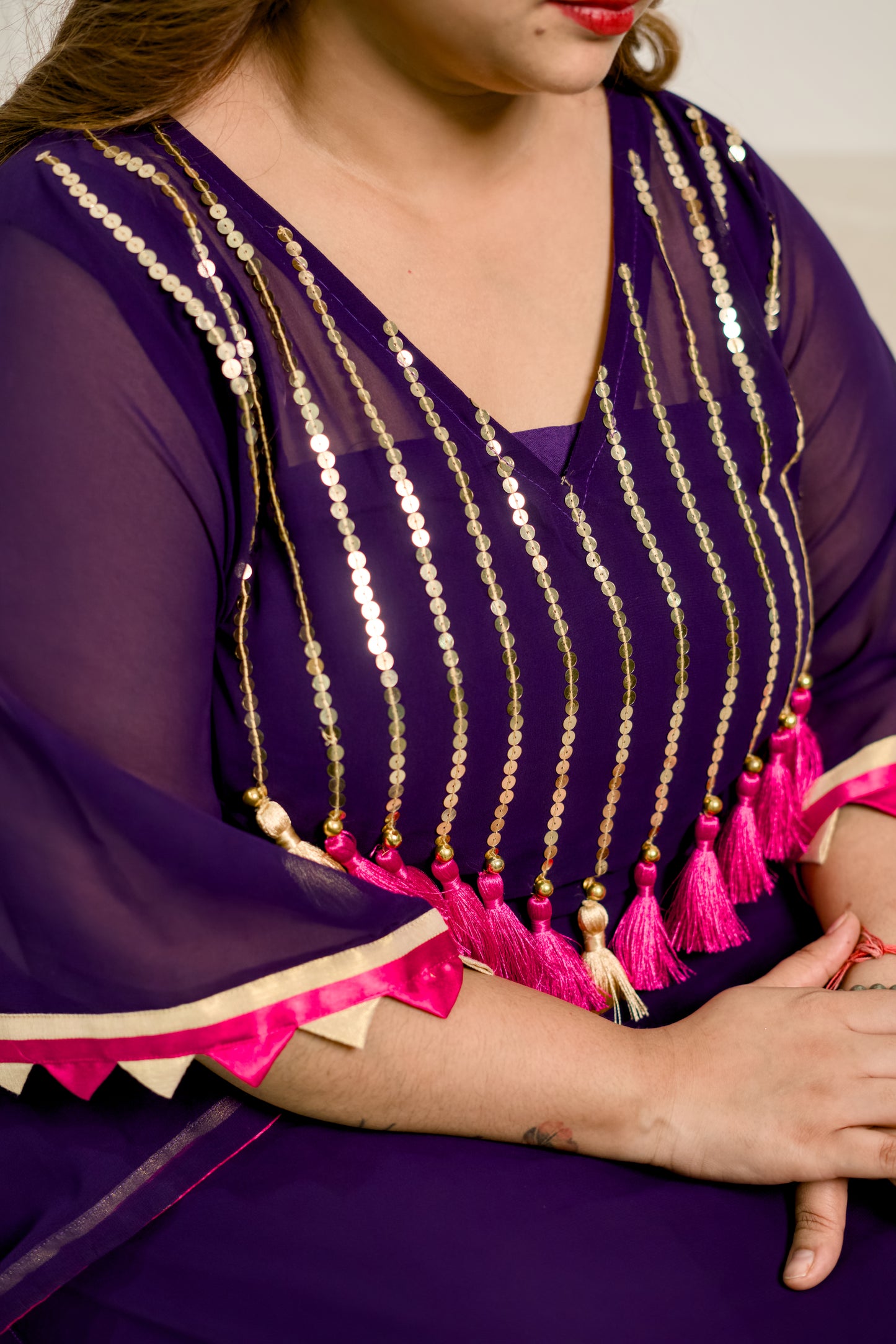 Comfy & Chic Purple Katan Set