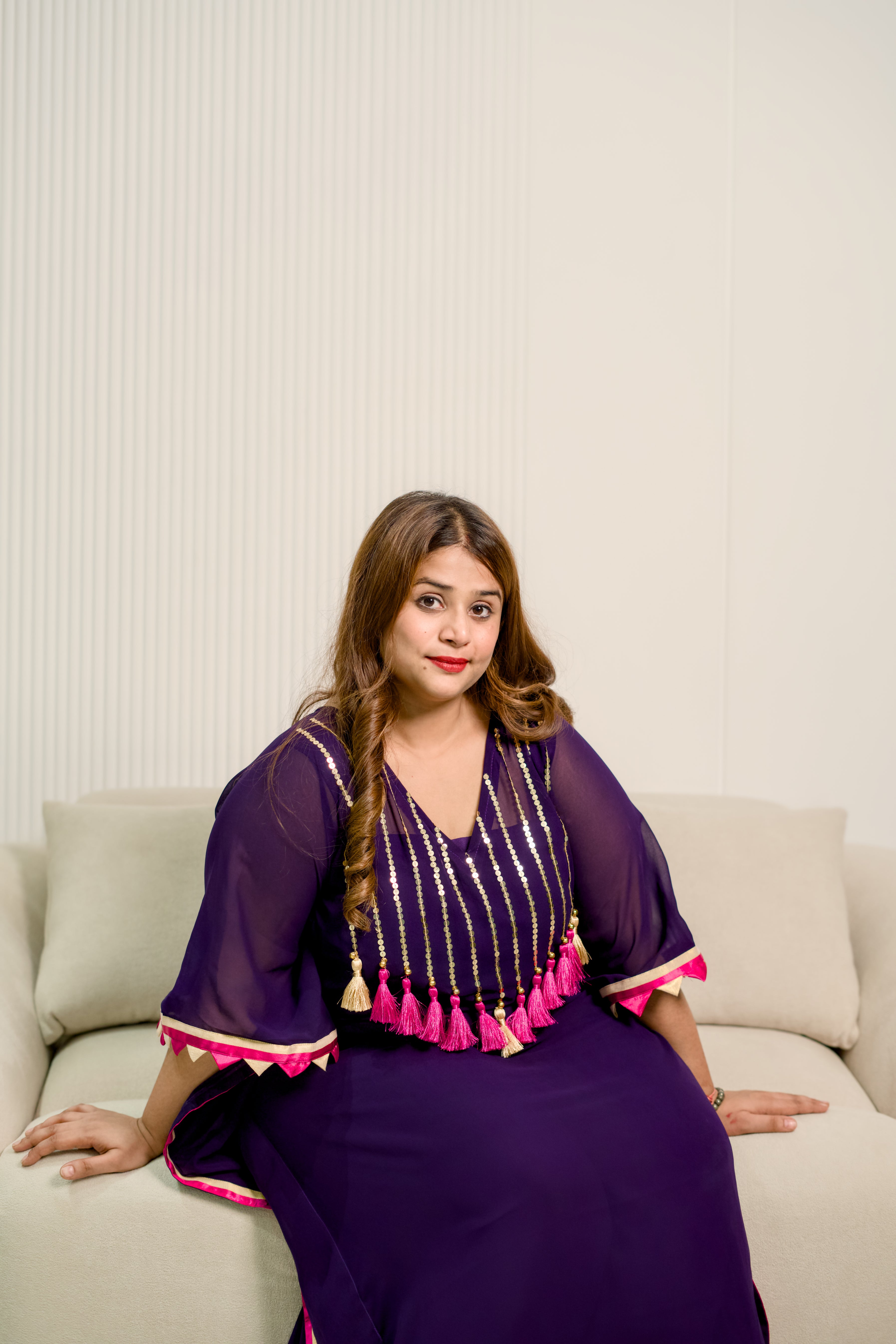 Comfy & Chic Purple Katan Set