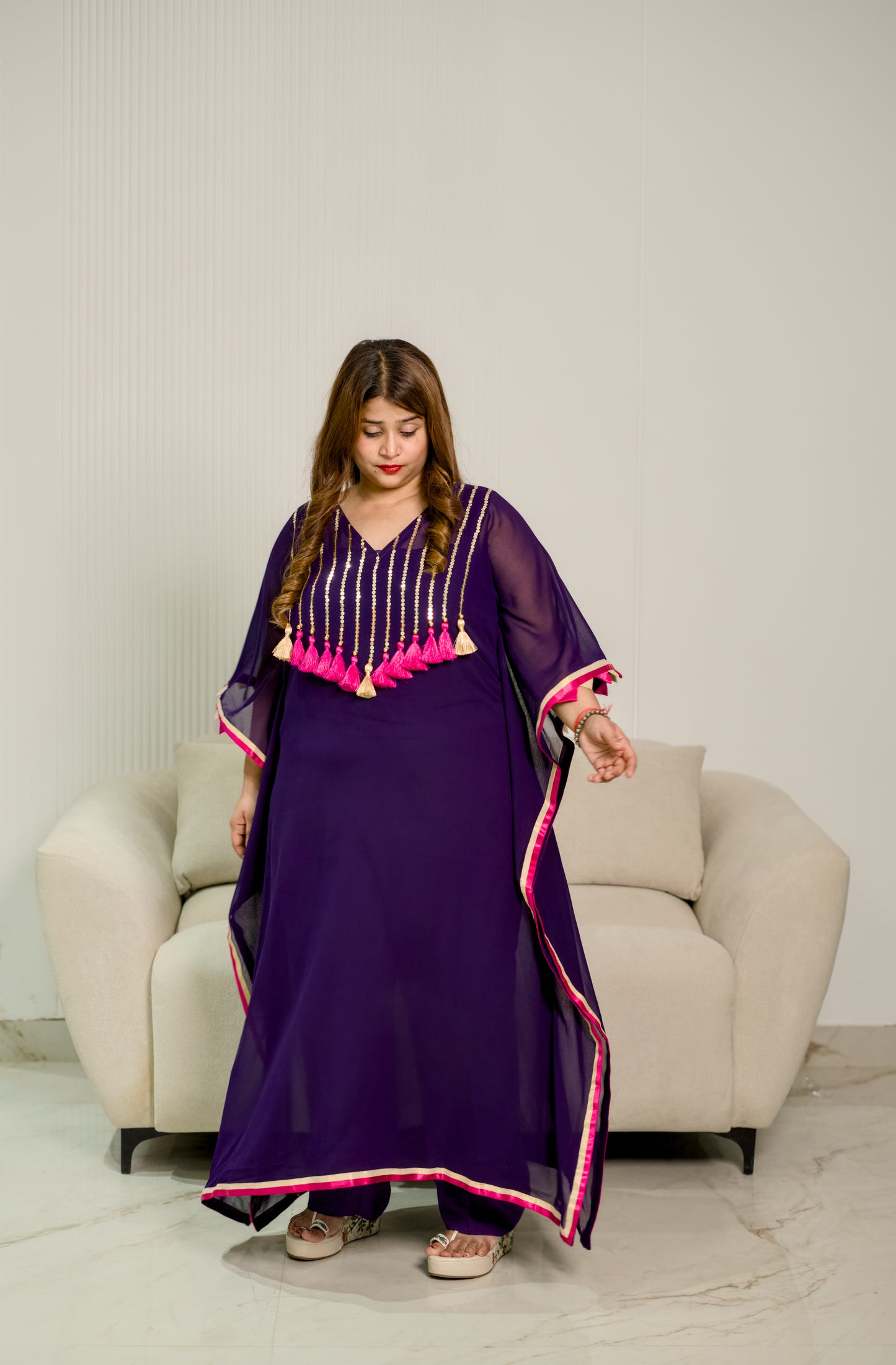 Comfy & Chic Purple Katan Set