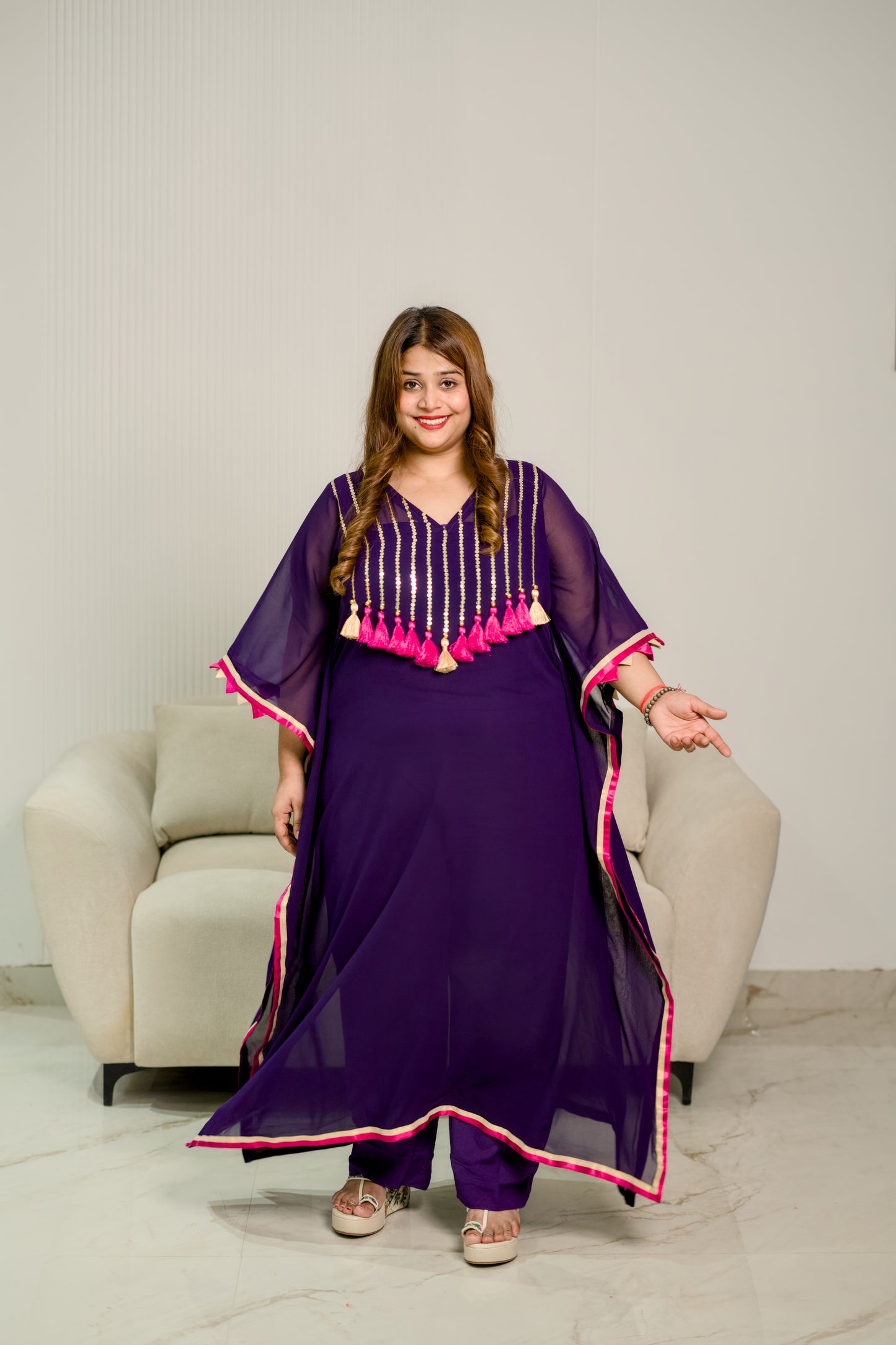 Comfy & Chic Purple Katan Set