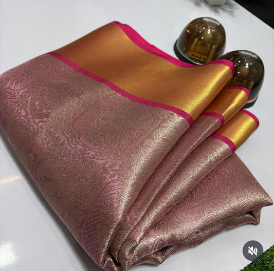 BRIDAL TISSUE KANIJIVARAM SILK sarees